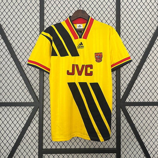 Camiseta Retro Arsenal 1991/93 – Segunda Equipación “Bruised Banana”