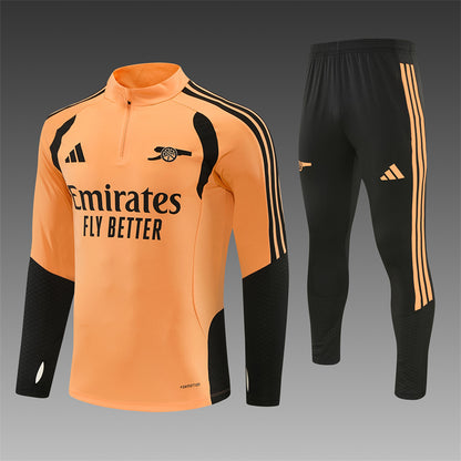 Chándal Arsenal Naranja y Negro 2026/27 – Adidas – Conjunto de Entrenamiento