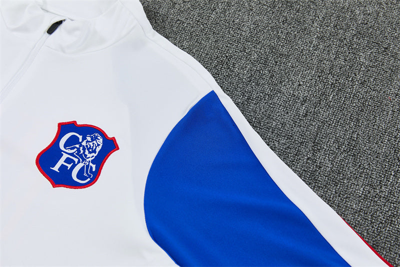 Chándal Chelsea Blanco y Azul 2026/27 – Nike – Conjunto de Entrenamiento