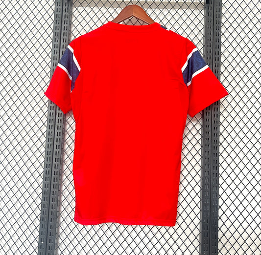 Camiseta Noruega 2025/2026 Local – Roja con cruz nórdica