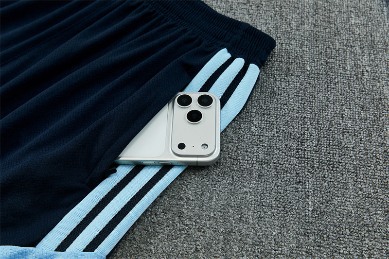 Conjunto Argentina 2025/2026 – Equipación de Entrenamiento Celeste Premium