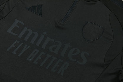 Chándal Arsenal Negro 2026/27 – Conjunto de Entrenamiento