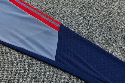 Chándal Bayern Múnich Gris y Azul 2026/27 – Adidas – Conjunto de Entrenamiento
