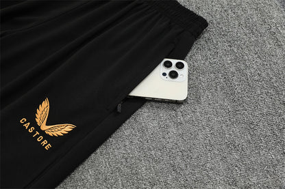 Feyenoord 25/26 – Chándal de entrenamiento (rojo y negro, patrón 3D)