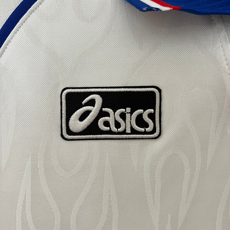 Camiseta Retro Japón 1998 – Segunda Equipación “White Flames”