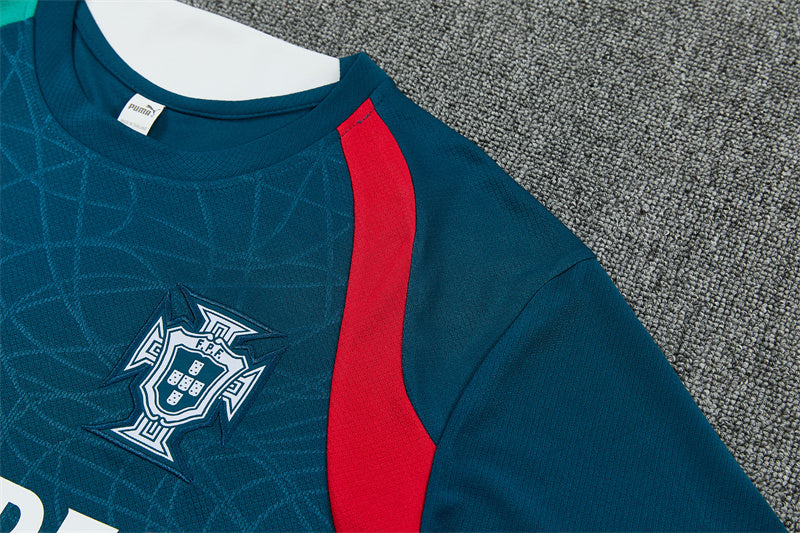 Conjunto Portugal 2026/2027 – Azul Petróleo Entrenamiento