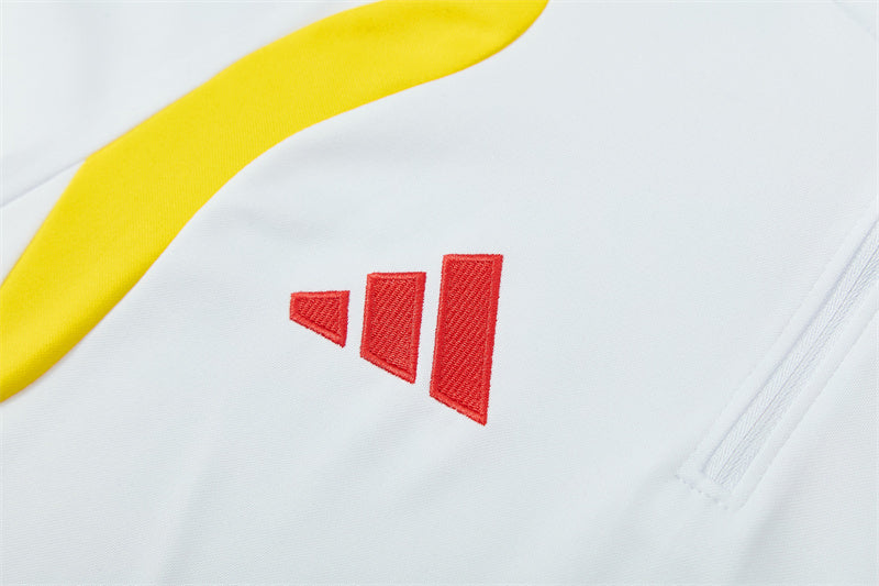 Chándal Colombia 2025/2026 – Conjunto de Entrenamiento Blanco Tricolor