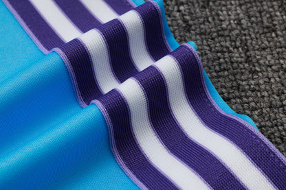 Chándal Retro Real Madrid Azul Claro y Morado 2025/2026