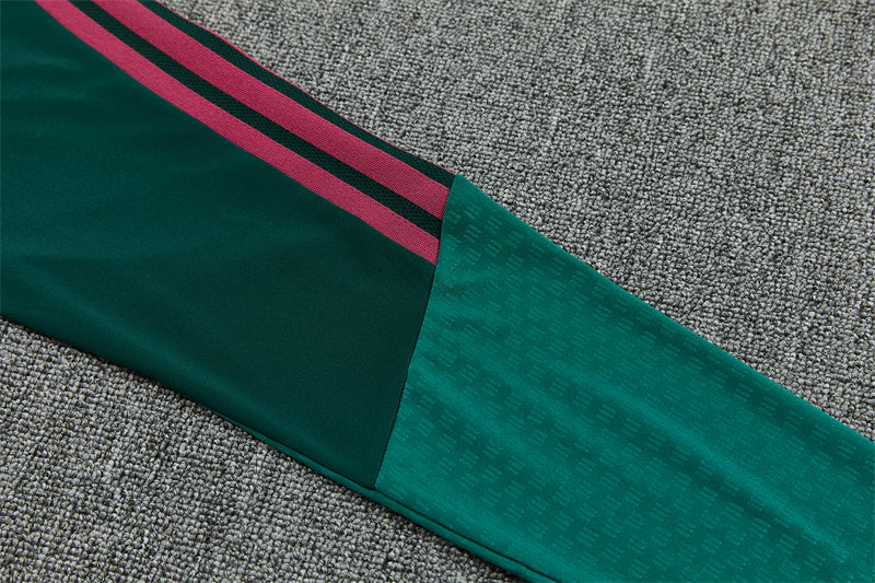 Chándal Real Madrid Verde y Rosa – Adidas – Conjunto de Entrenamiento
