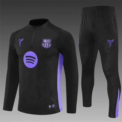 Chándal Barcelona 2025/26 – Edición Negra Kobe Tribute
