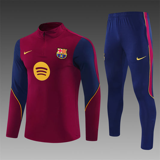Chándal FC Barcelona Granate y Azul 2026/27 – Nike – Conjunto de Entrenamiento