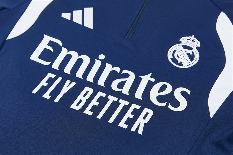 Conjunto Real Madrid 2026/2027 – Azul Entrenamiento