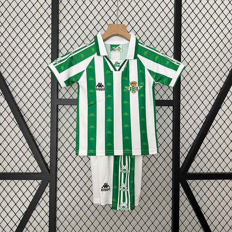 Conjunto Infantil Real Betis Retro Años 90 – Kappa Oficial