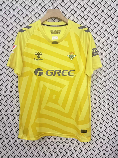 Camiseta Portero Real Betis Amarilla – Temporada 2025/26 (Oficial Hummel)
