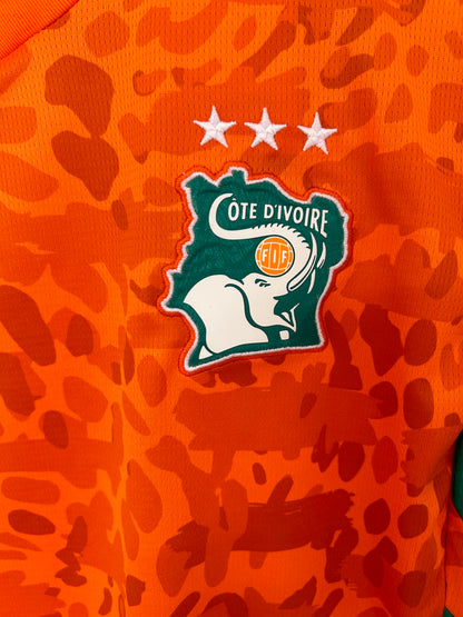 Camiseta Costa de Marfil 2025/2026 Local – Naranja Oficial