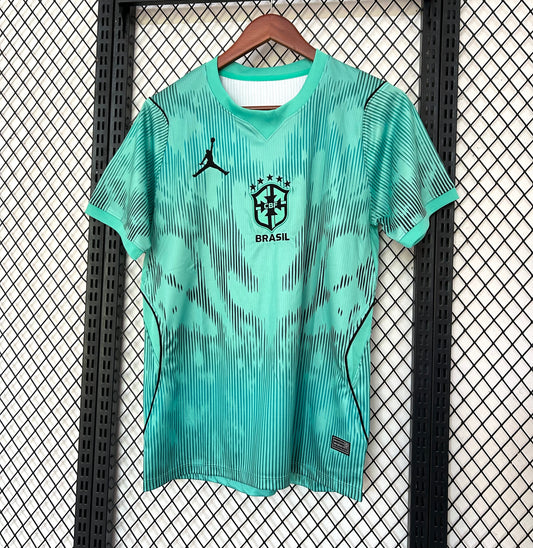 Camiseta Brasil Entrenamiento Verde Agua – Edición Jordan
