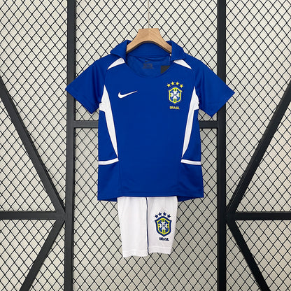 Conjunto Brasil Kids Nike – Alternativo Azul