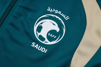 Chándal Arabia Saudí Entrenamiento 26/27 – Verde, Morado y Dorado