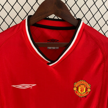 Camiseta Manchester United Home Umbro – Vodafone (2002-2004)