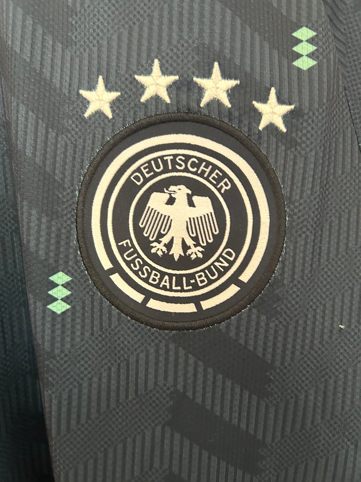 Camiseta Alemania 2025/2026 Visitante – Azul Oscuro Retro