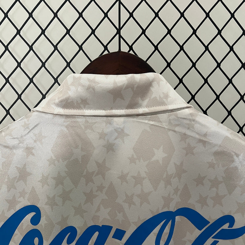 Camiseta Cruzeiro Suplente 1996 – Finta Coca-Cola