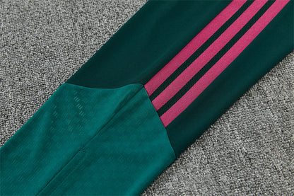 Chándal Real Madrid Blanco y Verde 2026/27 – Conjunto de Entrenamiento