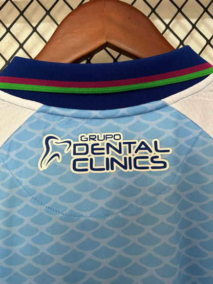 Camiseta Málaga CF Local 26/27 – Blanca y Celeste