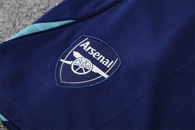 Set Oficial Arsenal Tercera Equipación 25/26 – Frescura Gunners en Azul Turquesa