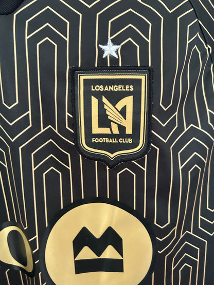 Camiseta LAFC 2026/2027 Local – Negra con Detalles Dorados Oficial Adidas