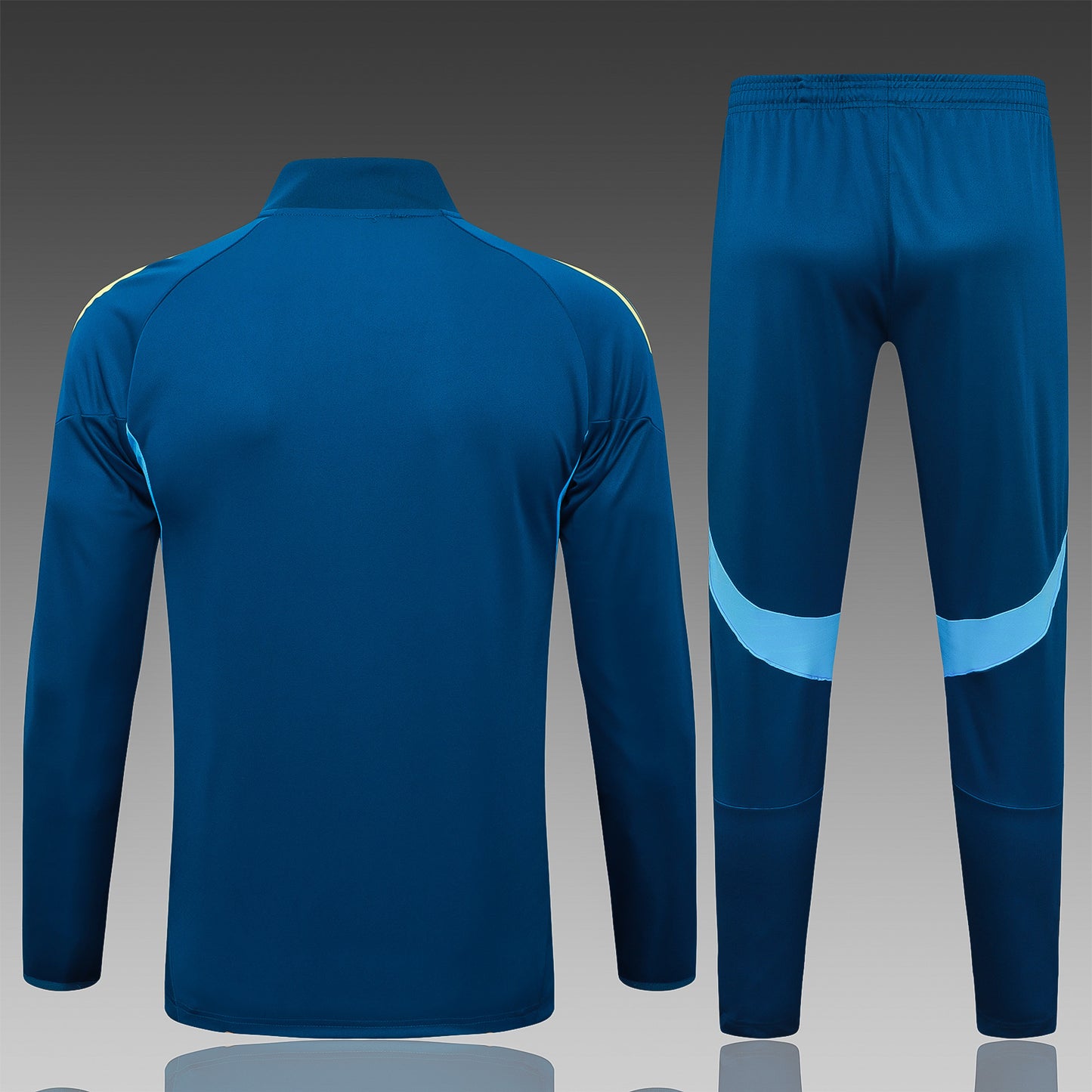 Chándal Juventus FC 2025/2026 – Azul Marino con Detalles Amarillos