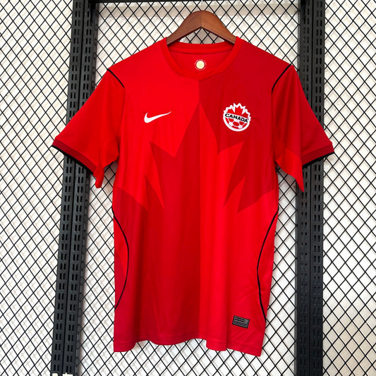 Camiseta Canadá 2025/2026 Local – Roja Oficial