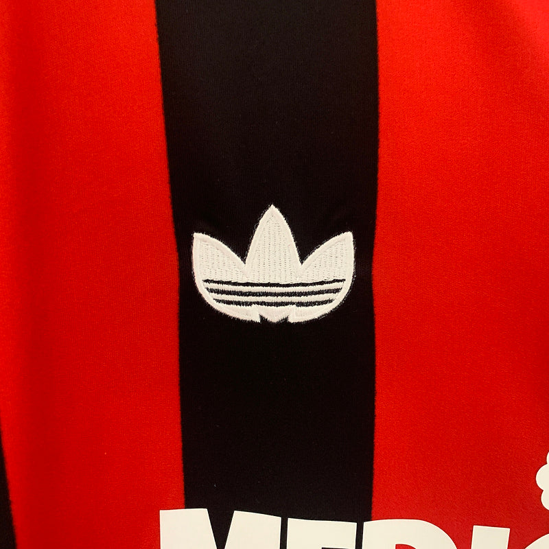 Camiseta AC Milan Local 1988–1990 – Adidas Mediolanum Vintage