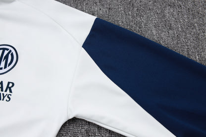 Chándal Inter de Milán 2025/2026 – Blanco y Azul Marino