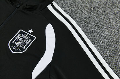 Conjunto España 2026/2027 – Negro/Blanco Entrenamiento