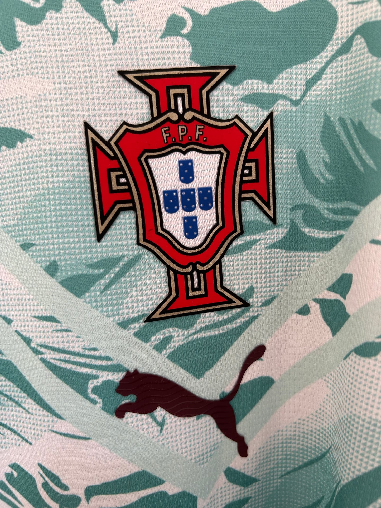 Camiseta Portugal 2025/2026 Alternativa – Verde Agua