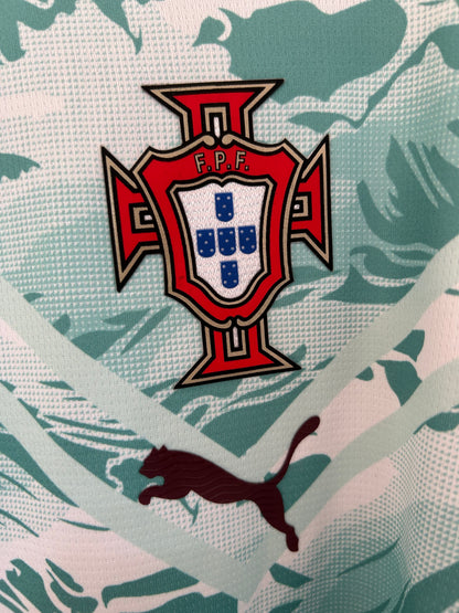 Camiseta Portugal 2025/2026 Alternativa – Verde Agua