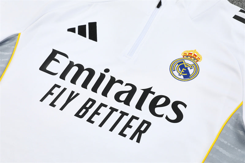 REAL MADRID – CONJUNTO DE ENTRENAMIENTO BLANCO 2025/26