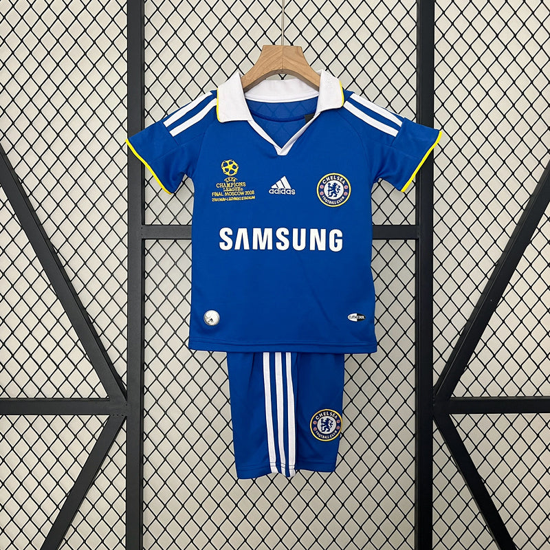 Conjunto Infantil Chelsea Final Champions 2008 – Samsung by Adidas