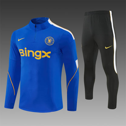 Chándal Chelsea FC Azul y Negro – Nike – Conjunto de Entrenamiento