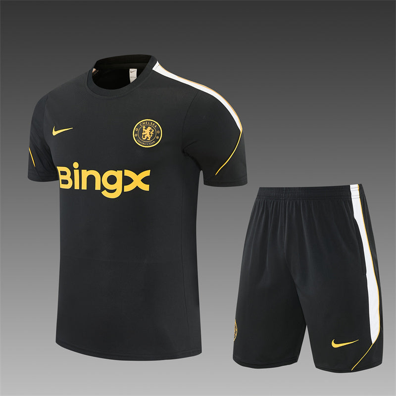 Conjunto Chelsea Entrenamiento Negro 26/27