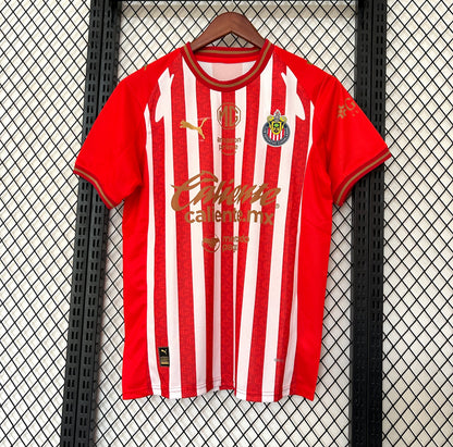 Camiseta Chivas Guadalajara 2026/2027 Local – Rayas rojas y blancas