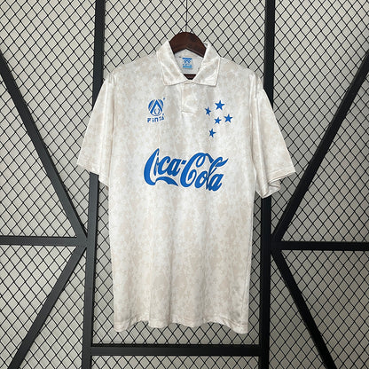 Camiseta Cruzeiro Suplente 1996 – Finta Coca-Cola