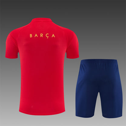 Conjunto FC Barcelona Entrenamiento 26/27 – Rojo, Azul Marino y Amarillo