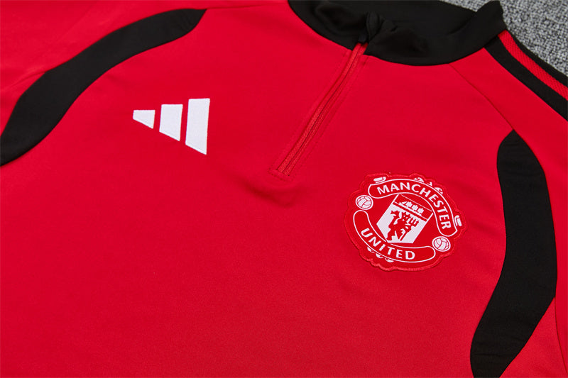 Chándal Manchester United Entrenamiento – Rojo y Negro