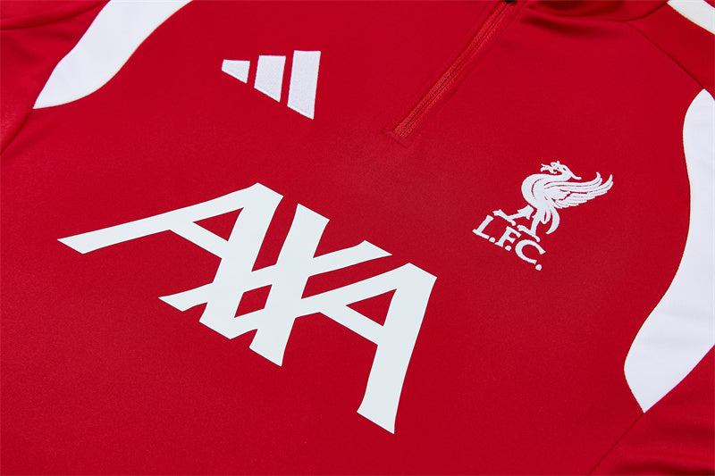 Chándal Liverpool Entrenamiento 2026/27 – Rojo, Negro y Blanco