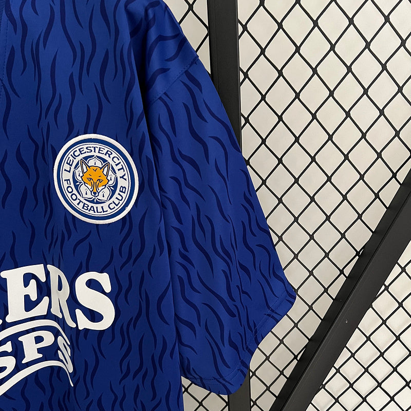 Camiseta Leicester City Home Fox Leisure – Walkers Crisps (1994-1996)