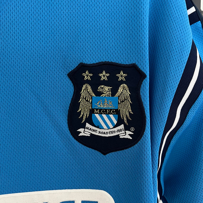 Camiseta Manchester City Home Le Coq Sportif – First Advice (2003-2004)