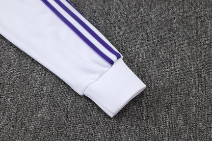 Chándal Real Madrid Retro Blanco y Morado 2025/2026