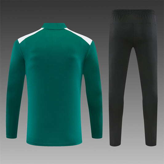 Chándal Feyenoord Rotterdam Entrenamiento 26/27 – Verde, Negro y Blanco