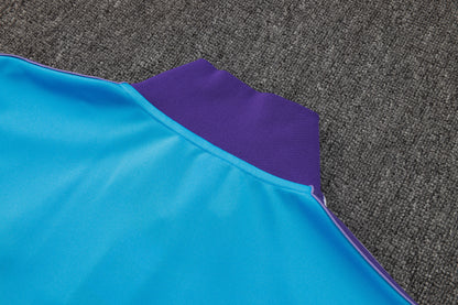 Chándal Retro Real Madrid Azul Claro y Morado 2025/2026